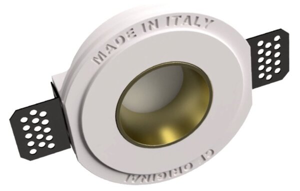 Faretto incasso lampadari bartalini sunev gu10 led gesso metallo - Lampadari Bartalini Gesso