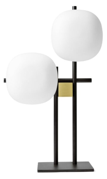 Abat-jour moderna miloox lingotto 1744 350 g9 led dimmerabile metallo vetro - Miloox