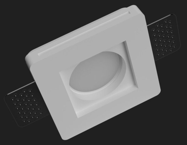 Faretto incasso gesso lampadari bartalini otessorg 040 gu10 led scomparsa - Lampadari Bartalini Gesso