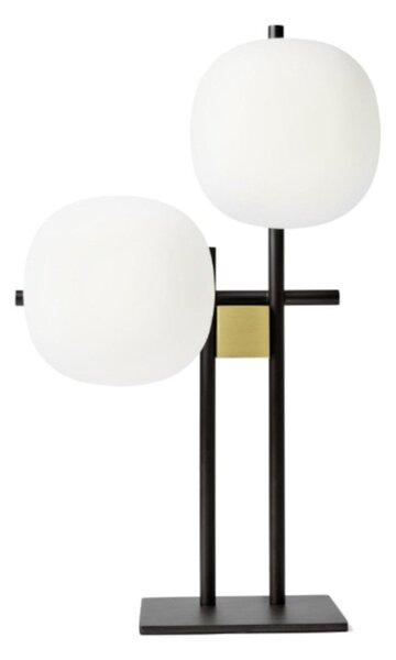 Abat-jour moderna miloox lingotto 1744 350 g9 led dimmerabile metallo vetro - Miloox