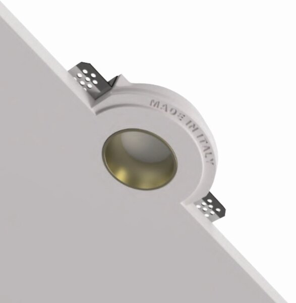 Faretto incasso lampadari bartalini sunev gu10 led gesso metallo - Lampadari Bartalini Gesso