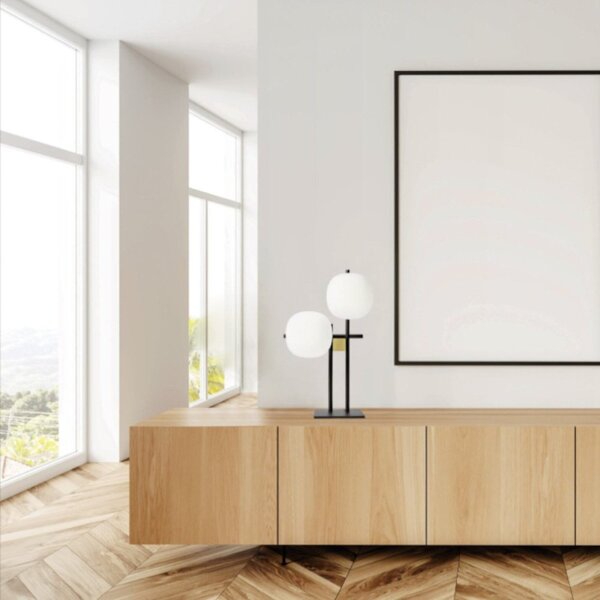 Abat-jour moderna miloox lingotto 1744 350 g9 led dimmerabile metallo vetro - Miloox