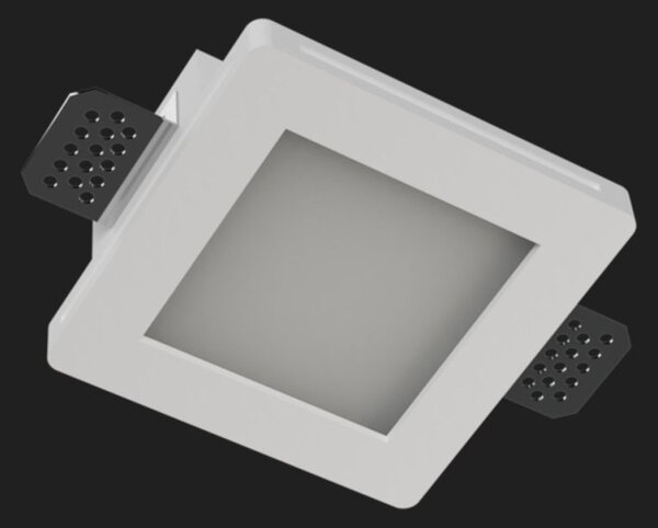 Faretto incasso lampadari bartalini asor slim c13 gu10 led gesso plexiglas verniciabile - Lampadari Bartalini Gesso