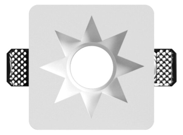 Faretto incasso lampadari bartalini rats 088 gu10 led gesso verniciabile - Lampadari Bartalini Gesso