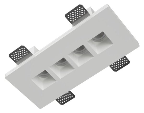 Faretto incasso lampadari bartalini oretalirdauq gu10 led gesso verniciabile - Lampadari Bartalini Gesso