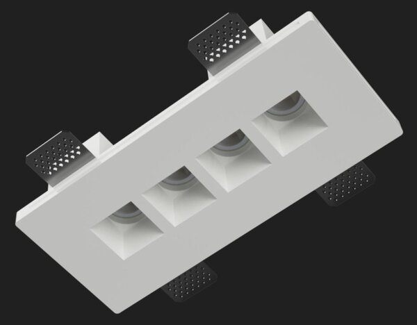 Faretto incasso lampadari bartalini oretalirdauq gu10 led gesso verniciabile - Lampadari Bartalini Gesso