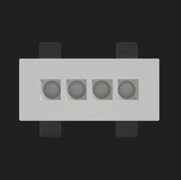 Faretto incasso lampadari bartalini oretalirdauq gu10 led gesso verniciabile - Lampadari Bartalini Gesso