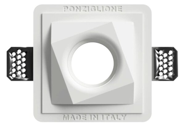 Faretto incasso lampadari bartalini etnamaid fp14 gu10 led gesso verniciabile - Lampadari Bartalini Gesso