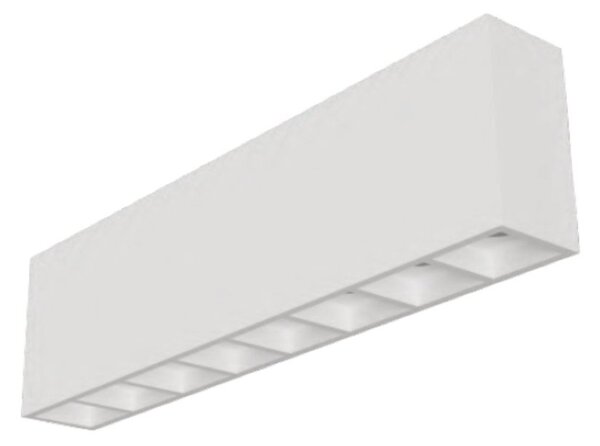 Plafoniera gesso lampadari bartalini aenil t8 gu10 led verniciabile moderno - Lampadari Bartalini Gesso