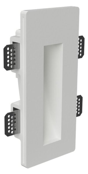 Segnapasso gesso lampadari bartalini ogaj 371 gu10 led parete verniciabile - Lampadari Bartalini Gesso