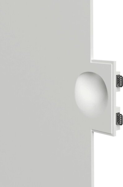 Segnapasso gesso lampadari bartalini nidor 037 gu10 led parete verniciabile - Lampadari Bartalini Gesso