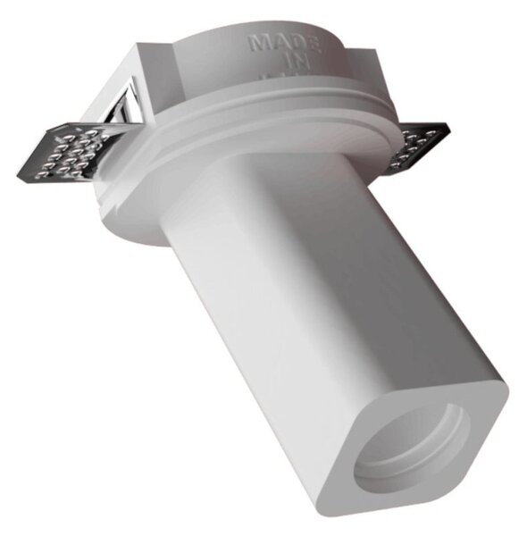 Faretto incasso lampadari bartalini inatalp qs10 gu10 led inclinato gesso verniciabile - Lampadari Bartalini Gesso