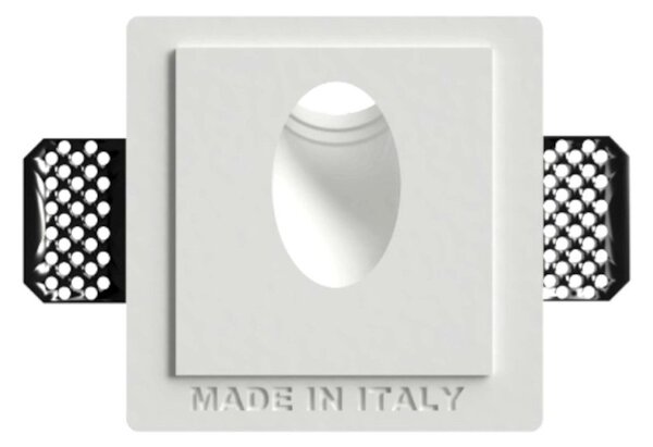 Segnapasso gesso lampadari bartalini odranoel 035 gu10 led parete verniciabile - Lampadari Bartalini Gesso