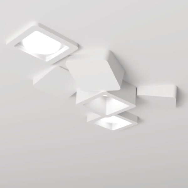 Faretto incasso lampadari bartalini ase fp26 gx53 led gesso verniciabile - Lampadari Bartalini Gesso