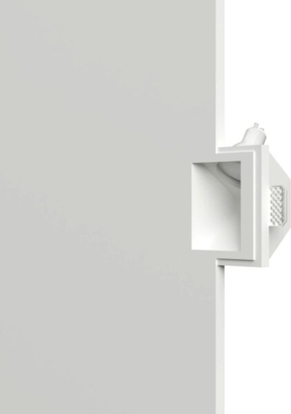 Segnapasso gesso lampadari bartalini ininreb 070 gu10 led parete verniciabile - Lampadari Bartalini Gesso