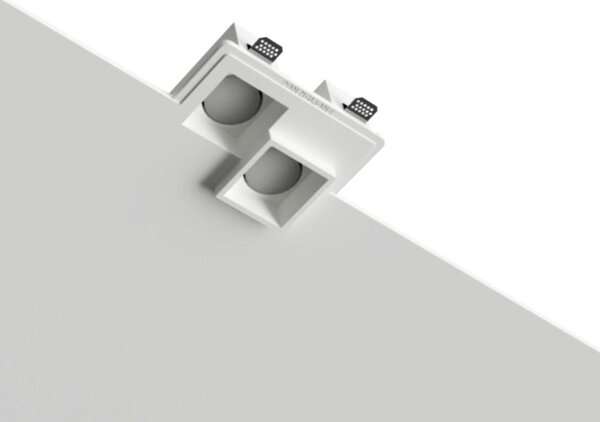 Faretto incasso lampadari bartalini obuc 2 fp42 gx53 led gesso verniciabile - Lampadari Bartalini Gesso