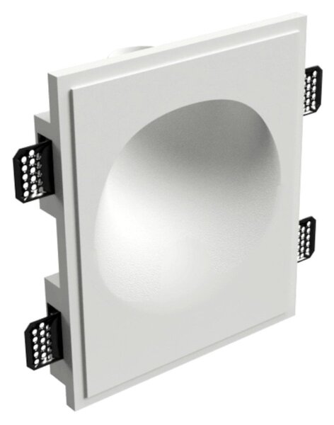 Segnapasso gesso lampadari bartalini nidor 037 gu10 led parete verniciabile - Lampadari Bartalini Gesso