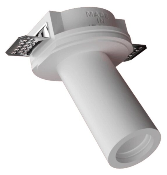 Faretto incasso lampadari bartalini inatalp ts10 gu10 led inclinato gesso verniciabile - Lampadari Bartalini Gesso