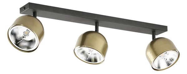 Faretto ALTEA 3xAR111 GU10/50W/230V oro/nero