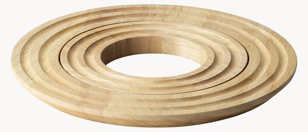 Sottopentola in legno di caucciù Circle