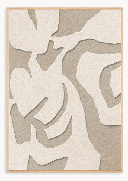 Quadro acustico incorniciato Soft Embrace 1