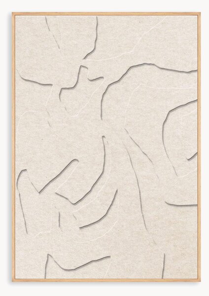 Quadro acustico incorniciato Soft Embrace 1