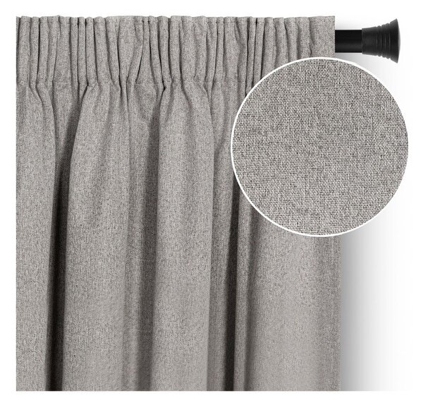 Tenda oscurante grigio tortora 140x250 cm Corita – Restilo