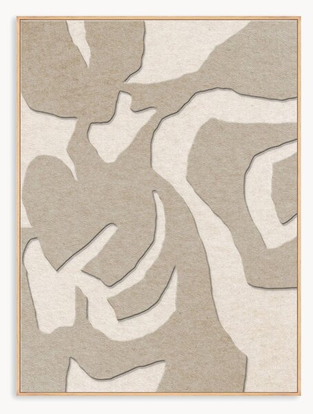 Quadro acustico incorniciato Soft Embrace 1