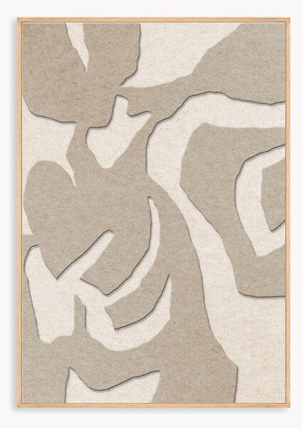 Quadro acustico incorniciato Soft Embrace 1
