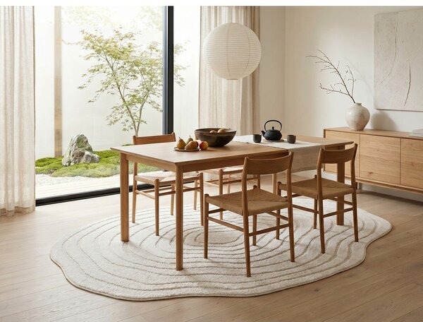 Tappeto crema 160x230 cm Pebble - ESTE