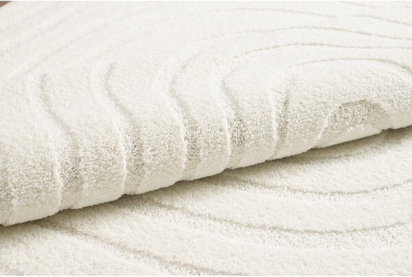 Tappeto crema 160x230 cm Pebble - ESTE