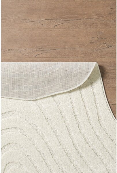 Tappeto crema 160x230 cm Pebble - ESTE
