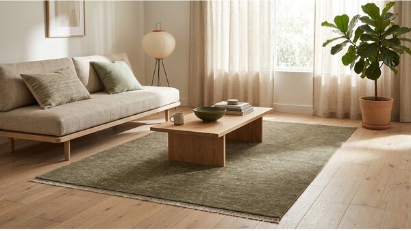 Tappeto verde scuro 160x230 cm Puro - ESTE