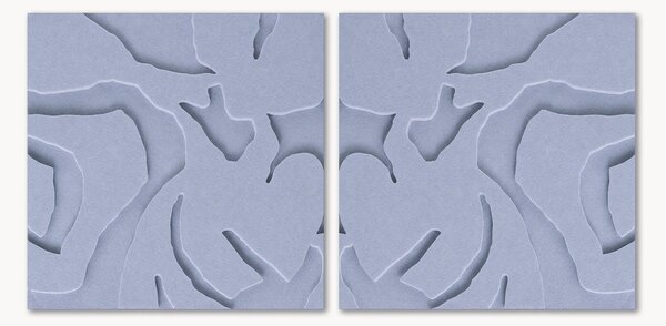 Set di 2 pannelli fonoassorbenti componibili Soft Embrace 1+2