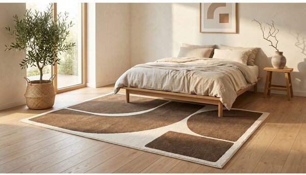 Tappeto marrone/crema 160x230 cm Arcade - ESTE
