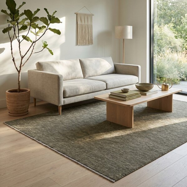 Tappeto verde scuro 160x230 cm Puro - ESTE
