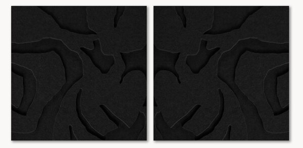 Set di 2 pannelli fonoassorbenti componibili Soft Embrace 1+2