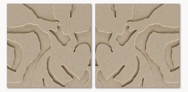 Set di 2 pannelli fonoassorbenti componibili Soft Embrace 1+2