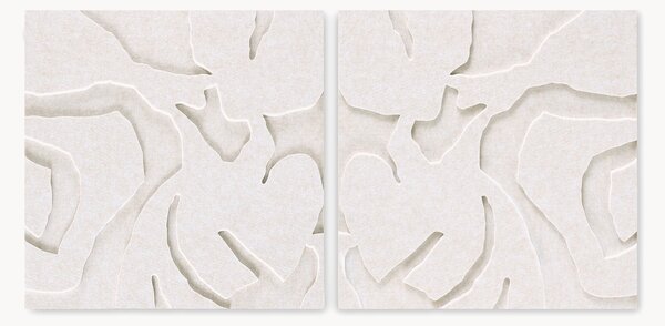 Set di 2 pannelli fonoassorbenti componibili Soft Embrace 1+2