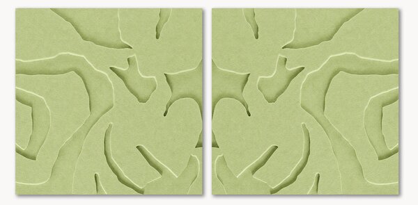 Set di 2 pannelli fonoassorbenti componibili Soft Embrace 1+2