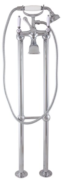 Slezák-RAV Miscelatore per vasca freestanding MORAVA RETRO MK550/2 Colore: cromo, Dimensioni: 150 mm
