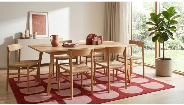 Tappeto rosso/rosa 160x230 cm Pomegranate - ESTE