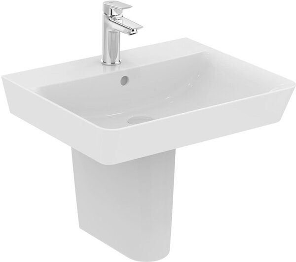 Lavabo IS Connect Air Cube, 1 lavabo, vasca, 550x460x160mm, bianco