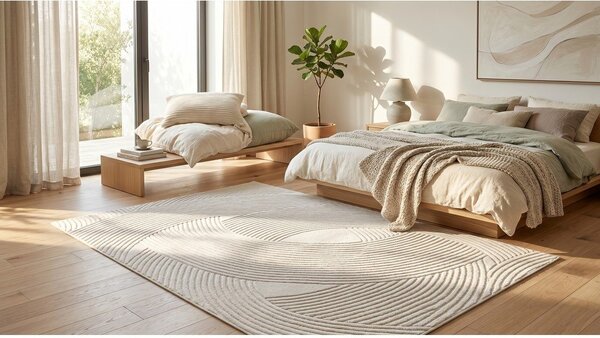 Tappeto crema 120x170 cm Zephyr - ESTE