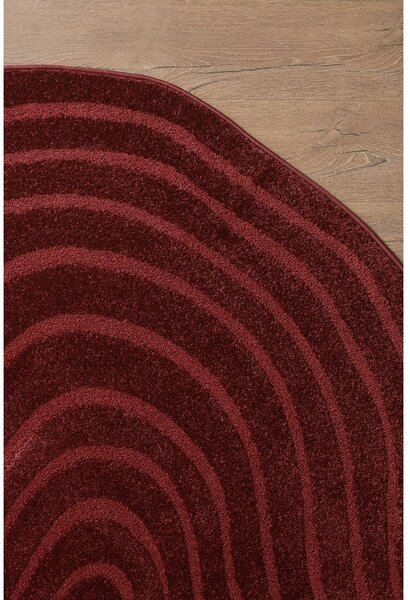 Tappeto bordeaux 160x230 cm Pebble - ESTE