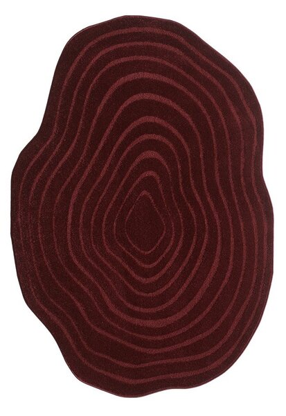 Tappeto bordeaux 160x230 cm Pebble - ESTE