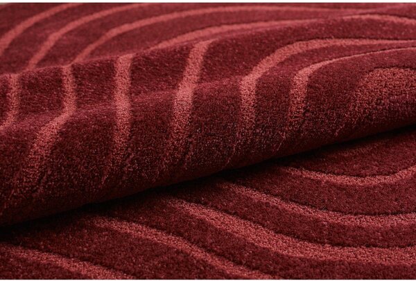 Tappeto bordeaux 160x230 cm Pebble - ESTE