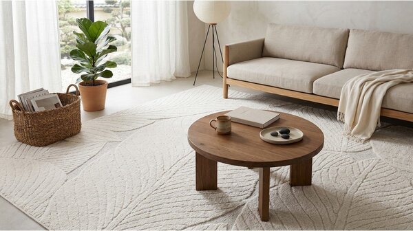 Tappeto crema 120x170 cm Lamina - ESTE