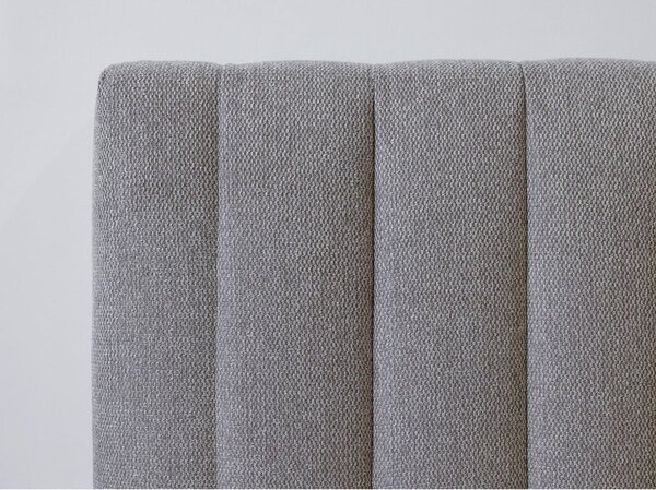 Letto matrimoniale grigio chiaro/naturale con griglia 160x200 cm Oceane - Bobochic Paris