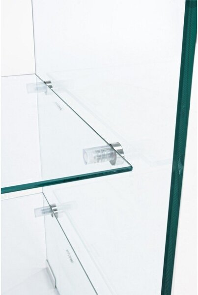 Tavolino in vetro 40x50 cm Iride – Bizzotto